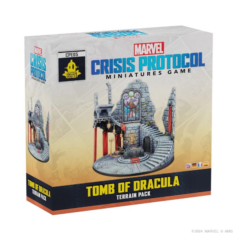 Marvel Crisis Protocol Tomb of Dracula Terrain Pack